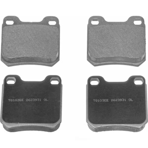 Wagner ThermoQuiet Semi-Metallic Disc Brake Pad Set for 2002 Saturn LW300 - MX709A