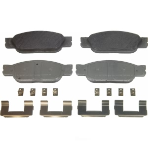 Wagner ThermoQuiet Semi-Metallic Disc Brake Pad Set for 2003 Ford Thunderbird - MX805