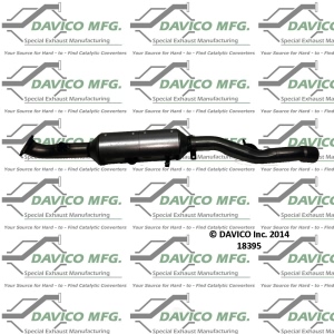 Davico Direct Fit Catalytic Converter and Pipe Assembly for 2009 Mitsubishi Lancer - 18395