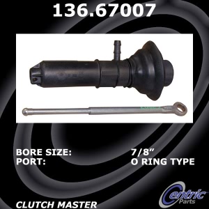 Centric Premium Clutch Master Cylinder for 1992 Dodge B250 - 136.67007