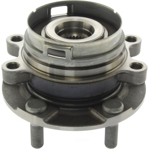 Centric Premium™ Front Passenger Side Driven Wheel Bearing and Hub Assembly for 2018 Infiniti Q50 - 401.42011