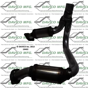 Davico Direct Fit Catalytic Converter and Pipe Assembly for 2008 Chrysler Aspen - 19402