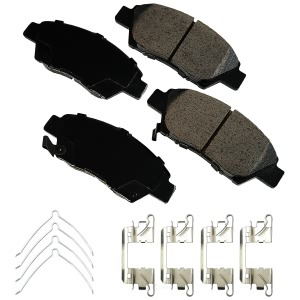 Akebono Pro-ACT™ Ultra-Premium Ceramic Front Disc Brake Pads for 2011 Honda Fit - ACT1394B