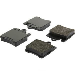 Centric Posi Quiet™ Extended Wear Semi-Metallic Rear Disc Brake Pads for Mercedes-Benz E430 - 106.08760