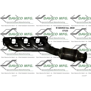 Davico Exhaust Manifold with Integrated Catalytic Converter for 2006 Nissan Armada - 17122