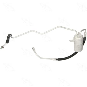 Four Seasons A C Receiver Drier With Hose Assembly for 2002 Dodge Stratus - 56792