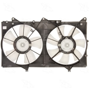 Four Seasons Dual Radiator And Condenser Fan Assembly for Lexus - 75630