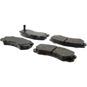 Centric Posi Quiet™ Extended Wear Semi-Metallic Front Disc Brake Pads for Isuzu Trooper - 106.05790