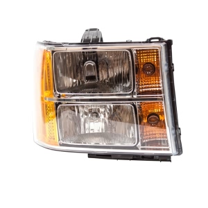 TYC Passenger Side Replacement Headlight for 2014 GMC Sierra 3500 HD - 20-6819-00-9