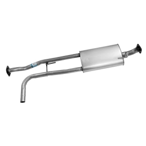 Walker Quiet Flow Stainless Steel Oval Aluminized Exhaust Muffler And Pipe Assembly for 2009 Nissan Armada - 56249