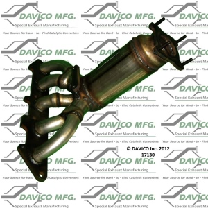 Davico Exhaust Manifold with Integrated Catalytic Converter for 2005 Volvo V70 - 17130
