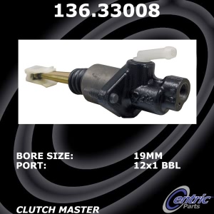 Centric Premium Clutch Master Cylinder for Volkswagen Golf - 136.33008