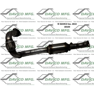 Davico Direct Fit Catalytic Converter and Pipe Assembly for 1996 Saab 900 - 18163