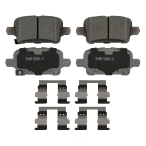 Wagner Thermoquiet Ceramic Rear Disc Brake Pads for 2016 Chevrolet Malibu - QC1915