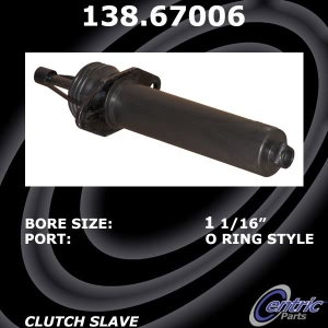 Centric Premium Clutch Slave Cylinder for 1993 Dodge W350 - 138.67006