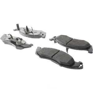 Centric Posi Quiet™ Semi-Metallic Front Disc Brake Pads for 1995 Mercury Villager - 104.05760