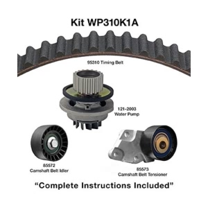 Dayco Timing Belt Kit With Water Pump for 2001 Daewoo Lanos - WP310K1A