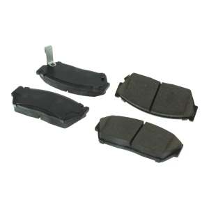 Centric Posi Quiet™ Ceramic Front Disc Brake Pads for 1987 Honda Civic - 105.02760