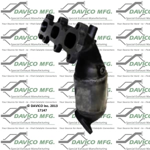 Davico Exhaust Manifold with Integrated Catalytic Converter for 2002 Kia Optima - 17147