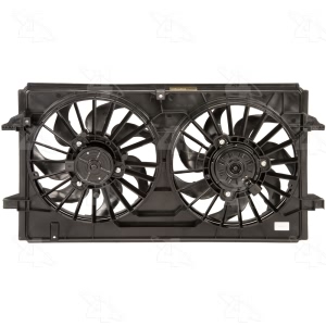 Four Seasons Dual Radiator And Condenser Fan Assembly for 2009 Chevrolet Malibu - 76046