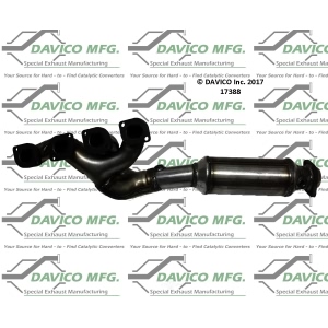 Davico Exhaust Manifold with Integrated Catalytic Converter for 2006 BMW 550i - 17388
