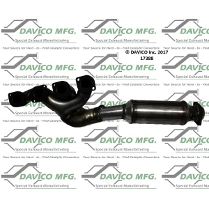 Davico Exhaust Manifold with Integrated Catalytic Converter for 2006 BMW 750i - 17388