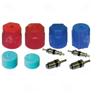 Four Seasons A C System Valve Core And Cap Kit for 1996 Volvo 850 - 26783