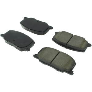 Centric Posi Quiet™ Extended Wear Semi-Metallic Front Disc Brake Pads for Lexus ES250 - 106.03560