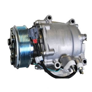 Denso A/C Compressor with Clutch for 2005 Honda Civic - 471-7051