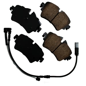 Akebono EURO™ Ultra-Premium Ceramic Front Disc Brake Pads for Mini Cooper Clubman - EUR1801A