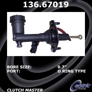 Centric Premium Clutch Master Cylinder for 2000 Jeep Cherokee - 136.67019