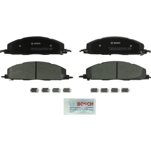 Bosch QuietCast™ Premium Organic Rear Disc Brake Pads for 2010 Dodge Ram 3500 - BP1400