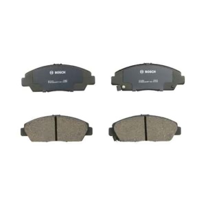 Bosch QuietCast™ Premium Ceramic Front Disc Brake Pads for 1992 Honda Prelude - BC568