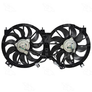 Four Seasons Dual Radiator And Condenser Fan Assembly for 2015 Nissan Quest - 76210