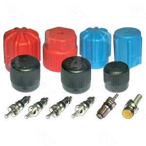 Four Seasons A C System Valve Core And Cap Kit for BMW 850i - 26777