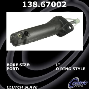 Centric Premium Clutch Slave Cylinder for 1986 Dodge B150 - 138.67002