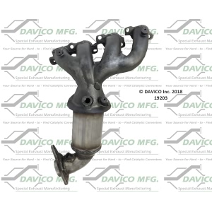 Davico Exhaust Manifold with Integrated Catalytic Converter for 2010 Chevrolet Colorado - 19203