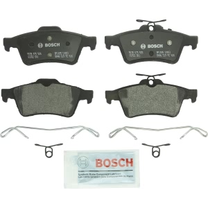 Bosch QuietCast™ Premium Organic Rear Disc Brake Pads for 2005 Saab 9-3 - BP1095