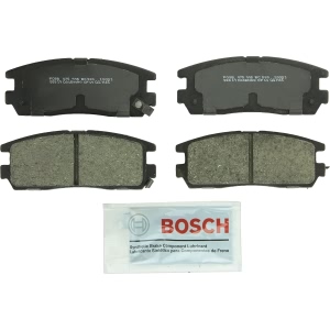 Bosch QuietCast™ Premium Ceramic Rear Disc Brake Pads for 1998 Honda Passport - BC580