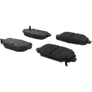 Centric Posi Quiet™ Extended Wear Semi-Metallic Rear Disc Brake Pads for 2013 Volkswagen Routan - 106.15960