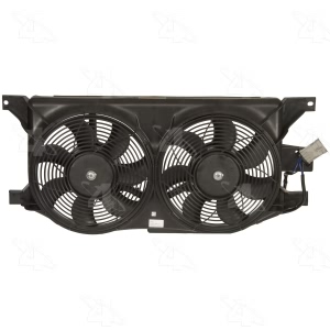 Four Seasons Dual Radiator And Condenser Fan Assembly for 2003 Mercedes-Benz ML350 - 76142
