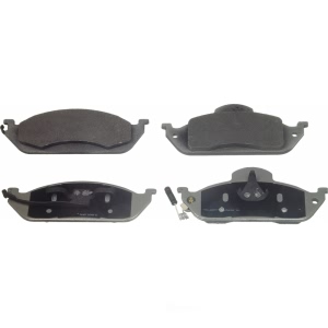 Wagner ThermoQuiet Semi-Metallic Disc Brake Pad Set for 1999 Mercedes-Benz ML430 - MX760