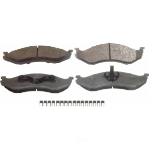Wagner Thermoquiet Ceramic Front Disc Brake Pads for 1998 Jeep Cherokee - QC712