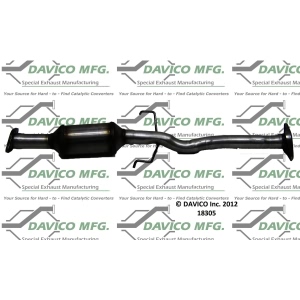Davico Direct Fit Catalytic Converter and Pipe Assembly for 2003 Mazda Protege - 18305