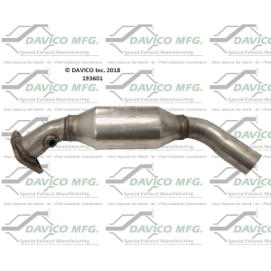 Davico Direct Fit Catalytic Converter for 2008 Chevrolet Tahoe - 193601