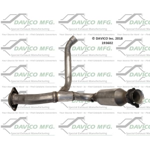 Davico Direct Fit Catalytic Converter and Pipe Assembly for 2008 Chevrolet Tahoe - 193602