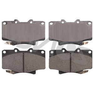 Advics Ultra-Premium™ Ceramic Front Disc Brake Pads for 1991 Toyota Land Cruiser - AD0502