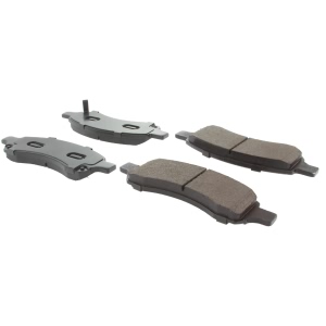 Centric Posi Quiet™ Ceramic Front Disc Brake Pads for GMC Acadia - 105.11691