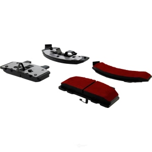 Centric Posi Quiet Pro™ Semi-Metallic Front Disc Brake Pads for 1990 Oldsmobile 98 - 500.02150