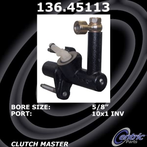 Centric Premium Clutch Master Cylinder for 2006 Mazda RX-8 - 136.45113